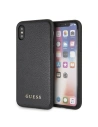 Etui Guess GUHCPXIGLBK Apple iPhone X/XS czarny/black hard case Iridescent