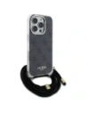 Hurtownia GSM - Guess GUHCP16LHC4SEK Apple iPhone 16 Pro kemény ház Crossbody Kábel 4G Nyomtatás fekete - GUE4094 - {ean13} - Hurt