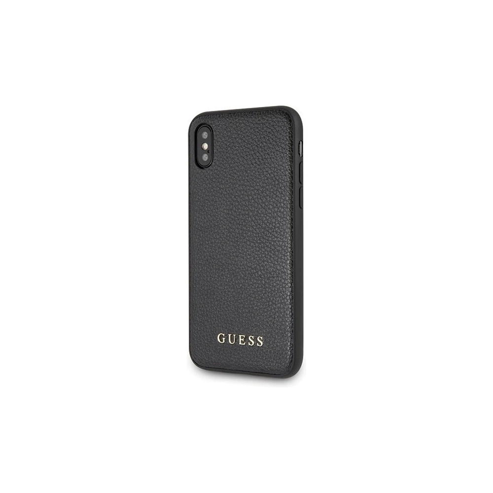 Hurtownia GSM - Etui Guess GUHCPXIGLBK Apple iPhone X/XS czarny/black hard case Iridescent - GUE325BLK - {ean13} - Hurt