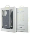 Hurtownia GSM - Guess GUHCP16LHC4SEK Apple iPhone 16 Pro kemény ház Crossbody Kábel 4G Nyomtatás fekete - GUE4094 - {ean13} - Hurt