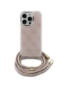 Hurtownia GSM - Etui Guess GUHCP16LHC4SEP Apple iPhone 16 Pro hardcase Crossbody Cord 4G Print różowy/pink - GUE4095 - {ean13} - Hurt