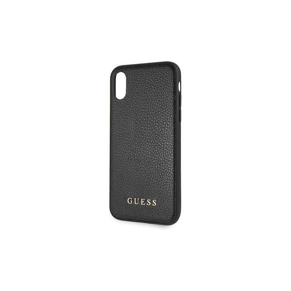Hurtownia GSM - Etui Guess GUHCPXIGLBK Apple iPhone X/XS czarny/black hard case Iridescent - GUE325BLK - {ean13} - Hurt