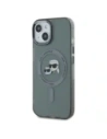 Hurtownia GSM - Karl Lagerfeld KLHMP15SHLSKCK Apple iPhone 15 hardcase IML Metal Karl&Choupette Head MagSafe negru - KLD21792 - {ean13} - Hurt