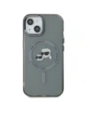 Hurtownia GSM - Karl Lagerfeld KLHMP15SHLSKCK Apple iPhone 15 hardcase IML Metal Karl&Choupette Head MagSafe negru - KLD21792 - {ean13} - Hurt