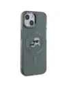 Hurtownia GSM - Karl Lagerfeld KLHMP15SHLSKCK Apple iPhone 15 hardcase IML Metal Karl&Choupette Head MagSafe negru - KLD21792 - {ean13} - Hurt