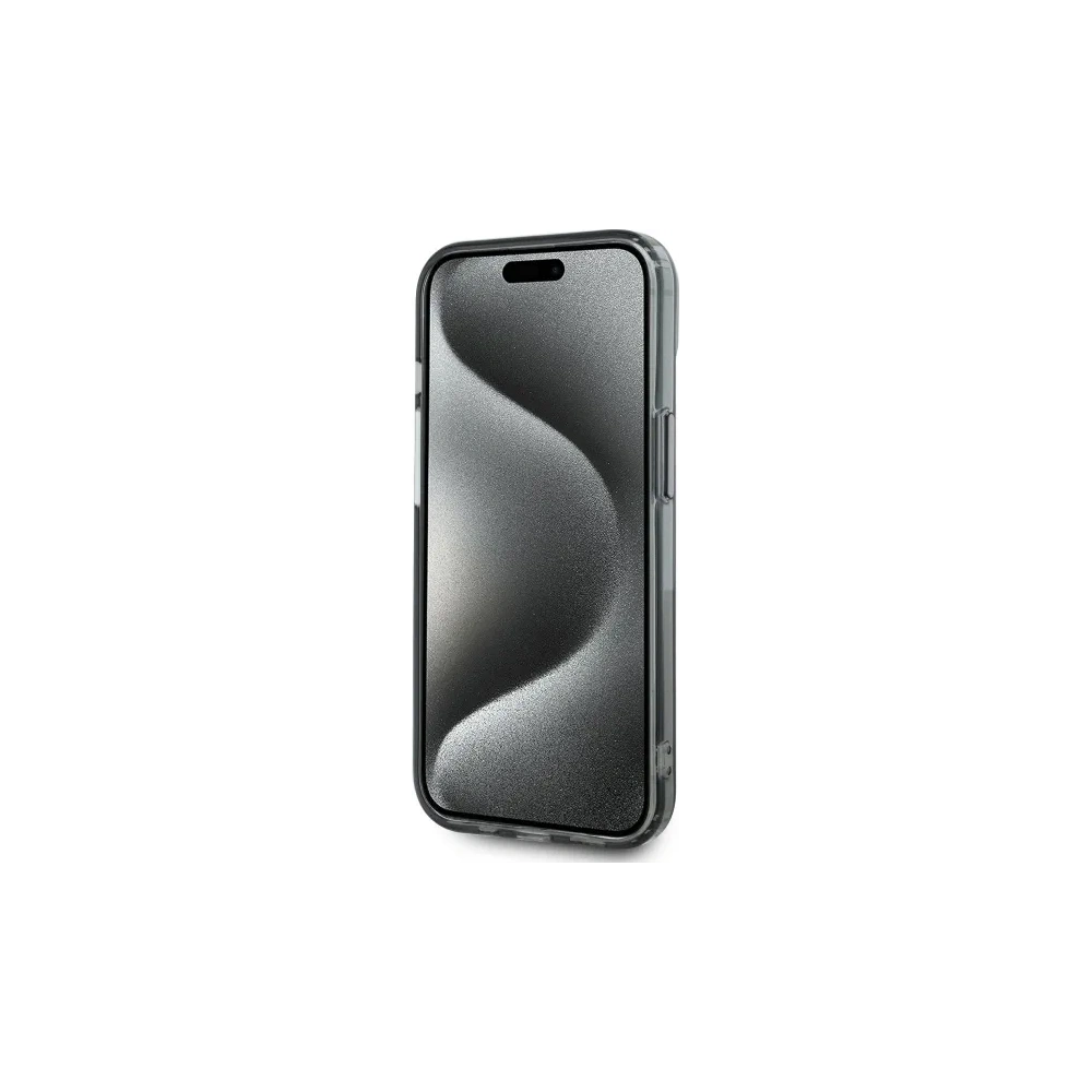 Hurtownia GSM - Karl Lagerfeld KLHMP15SHLSKIK Apple iPhone 15 carcasă dură IML Metal Karl Head MagSafe negru - KLD21793 - {ean13} - Hurt