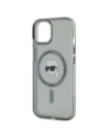 Hurtownia GSM - Karl Lagerfeld KLHMP15SHLSKIK Apple iPhone 15 carcasă dură IML Metal Karl Head MagSafe negru - KLD21793 - {ean13} - Hurt