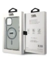 Hurtownia GSM - Karl Lagerfeld KLHMP15SHLSKIK Apple iPhone 15 carcasă dură IML Metal Karl Head MagSafe negru - KLD21793 - {ean13} - Hurt