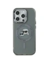 Hurtownia GSM - Karl Lagerfeld KLHMP15XHLSKCK Apple iPhone 15 Pro Max keménytok IML Metal Karl&Choupette Head MagSafe fekete - KLD21795 - {ean13} - Hurt