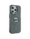 Hurtownia GSM - Karl Lagerfeld KLHMP15XHLSKIK Apple iPhone 15 Pro Max Hartschale IML Metall Karl Kopf MagSafe schwarz - KLD21796 - {ean13} - Hurt