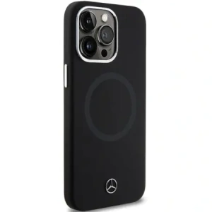 Wholesale Mercedes MEHMP15L23SCMK Apple iPhone 15 Pro hardcase Silicone Bicolor MagSafe black - MRS224 - {ean13} - Hurt