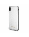 Etui Guess GUHCPXIGLSI Apple iPhone X silver/srebrny hard case Iridescent