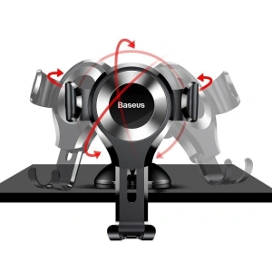 Hurtownia GSM - [OUTLET] Autós gravitációs tartó Baseus Osculum telefonhoz (ezüst) - OT-780 - {ean13} - Hurt