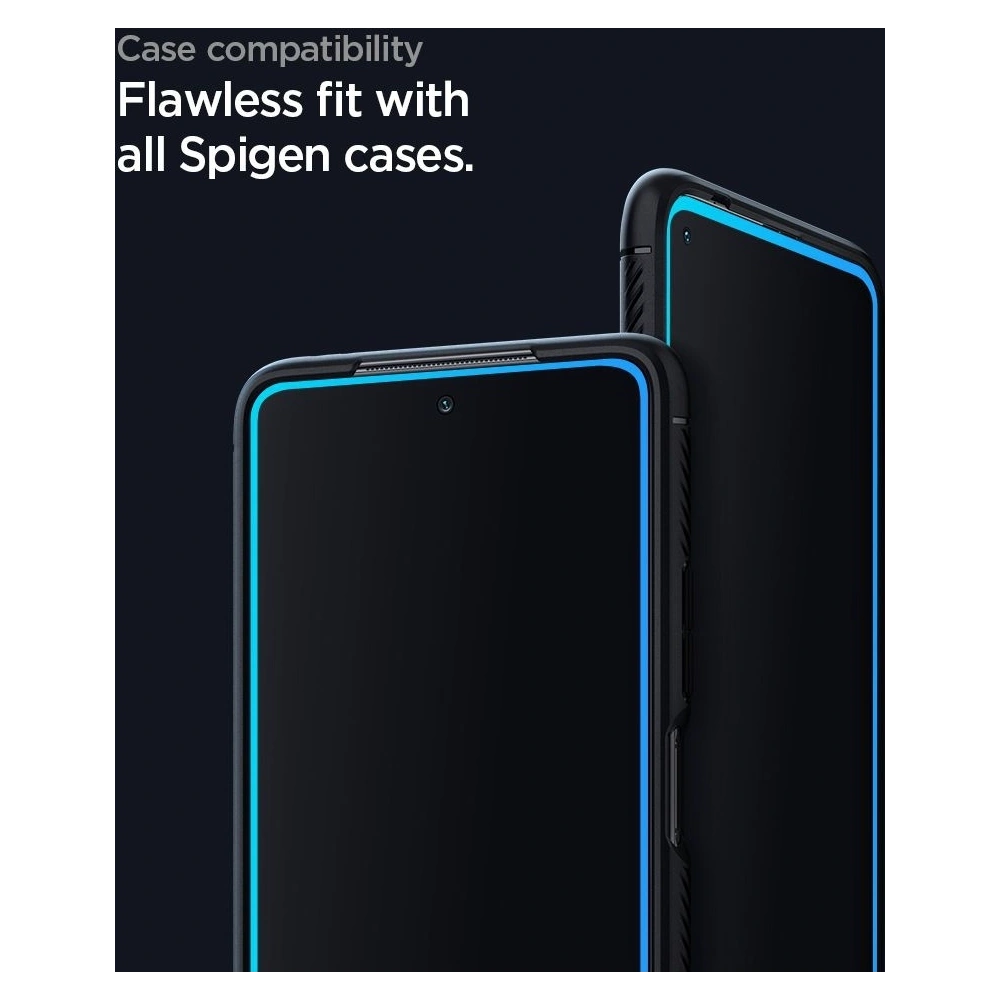 Hurtownia GSM - [OUTLET] Szkło hartowane Spigen GLAS.tR Slim Xiaomi Mi 10T/10T Pro Black - OT-784 - {ean13} - Hurt