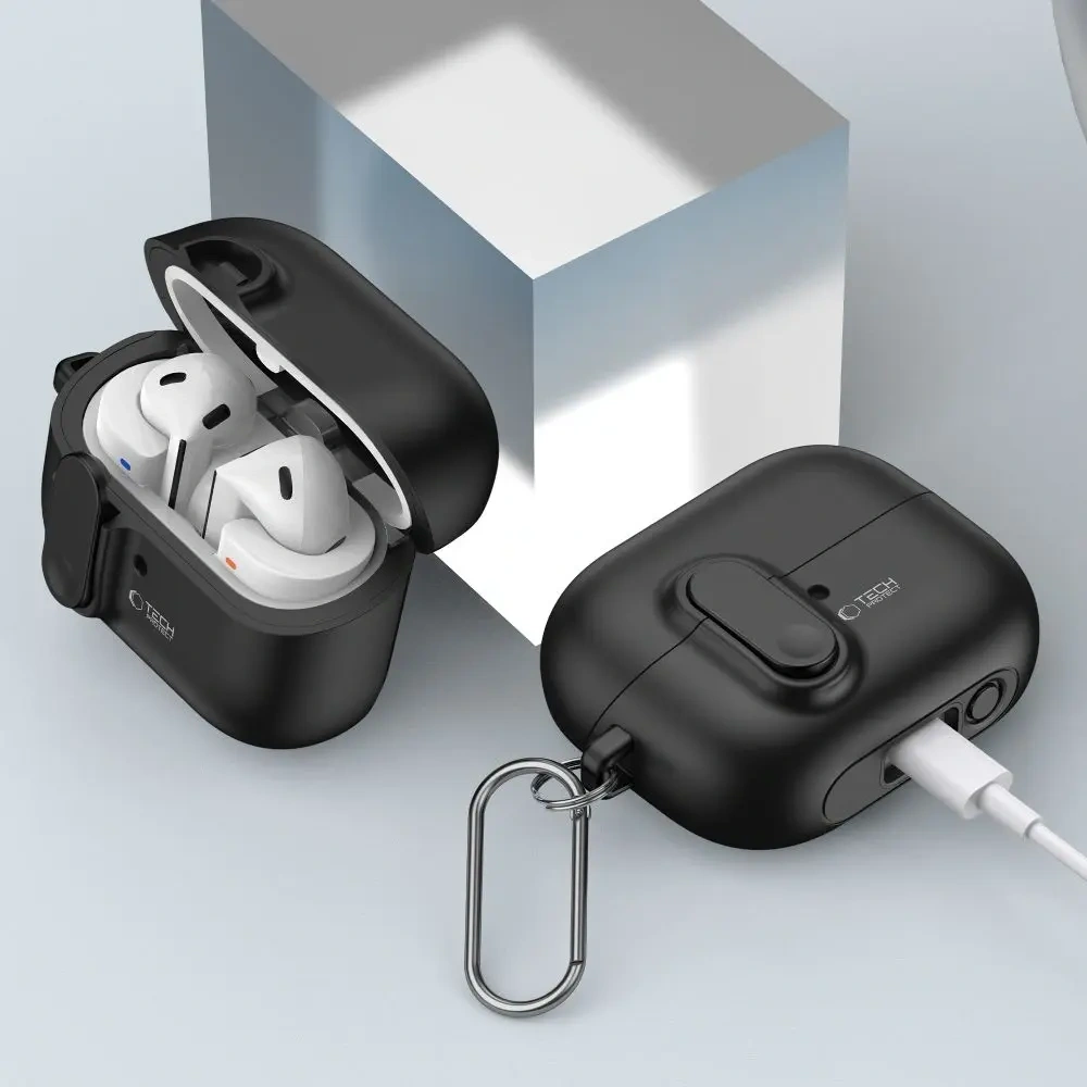Wholesale Tech-Protect Slim Hook Samsung Galaxy Buds 3 / 3 Pro Black - THP3443 - {ean13} - Hurt
