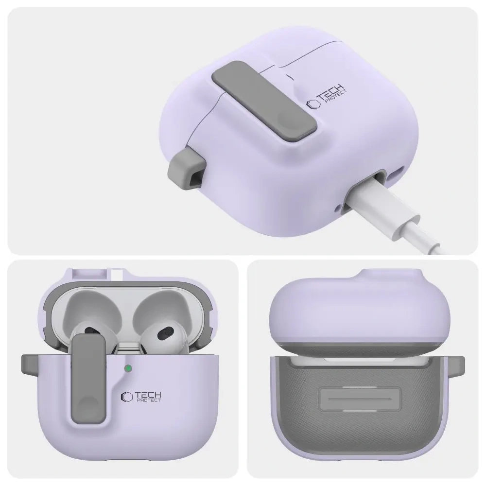 Hurtownia GSM - Tech-Protect Cârlig Slim Apple AirPods 4 Lavandă - THP3445 - {ean13} - Hurt