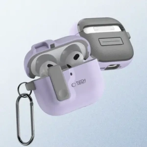 Hurtownia GSM - Etui Tech-Protect Slim Hook Apple AirPods 4 Levandule - THP3445 - {ean13} - Hurt