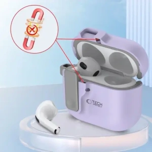 Hurtownia GSM - Etui Tech-Protect Slim Hook Apple AirPods 4 Levandule - THP3445 - {ean13} - Hurt