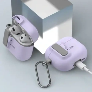 Hurtownia GSM - Etui Tech-Protect Slim Hook Apple AirPods 4 Levandule - THP3445 - {ean13} - Hurt