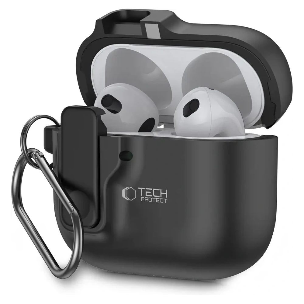 Hurtownia GSM - Tech-Protect Slim Hook Apple AirPods 4 Schwarz - THP3446 - {ean13} - Hurt