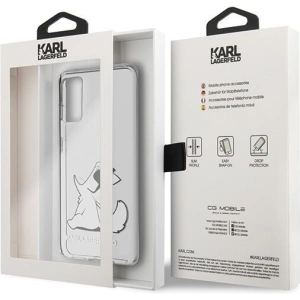Wholesale Karl Lagerfeld KLHCS62CFNRC Samsung Galaxy S20 transparent Choupette Fun - KLD241CL - {ean13} - Hurt