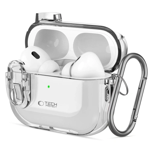 Etui Tech-Protect Slim Hook Apple AirPods Pro 1 / 2 Clear