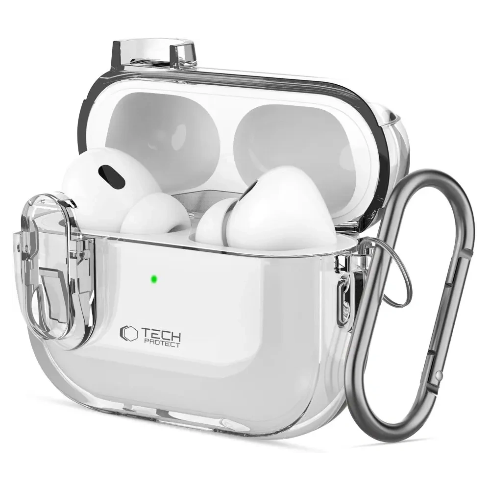 Wholesale Tech-Protect Slim Hook Apple AirPods Pro 1 / 2 Clear - THP3447 - {ean13} - Hurt
