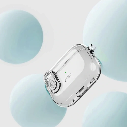 Etui Tech-Protect Slim Hook Apple AirPods Pro 1 / 2 Clear