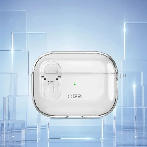 Etui Tech-Protect Slim Hook Apple AirPods Pro 1 / 2 Clear