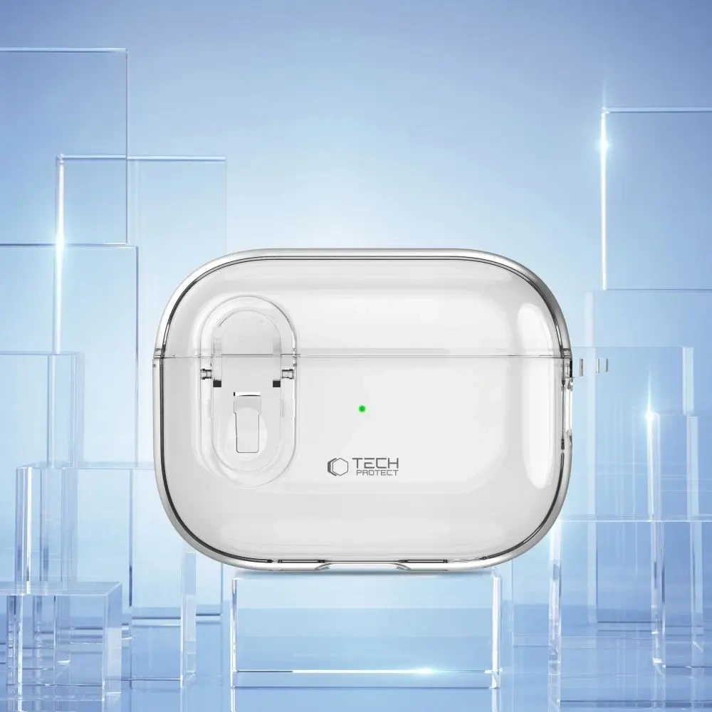 Wholesale Tech-Protect Slim Hook Apple AirPods Pro 1 / 2 Clear - THP3447 - {ean13} - Hurt