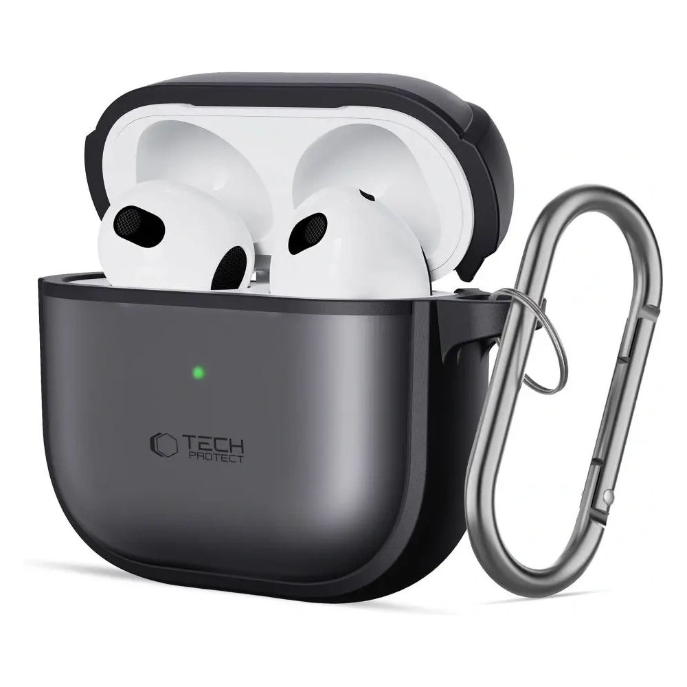 Hurtownia GSM - Etui Tech-Protect Magmat Apple AirPods 4 Matte Black - THP3449 - {ean13} - Hurt