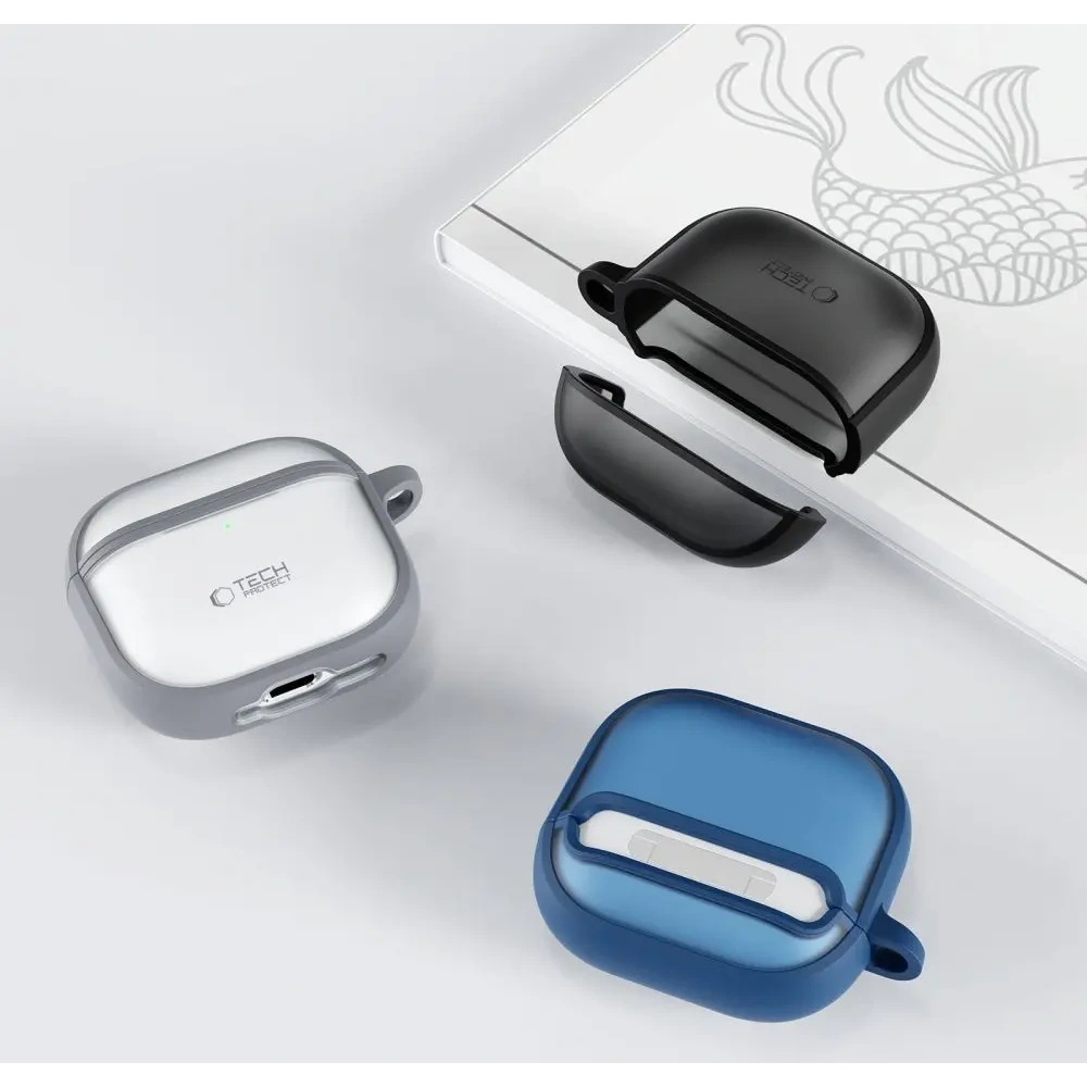 Hurtownia GSM - Etui Tech-Protect Magmat Apple AirPods 4 Matte Black - THP3449 - {ean13} - Hurt