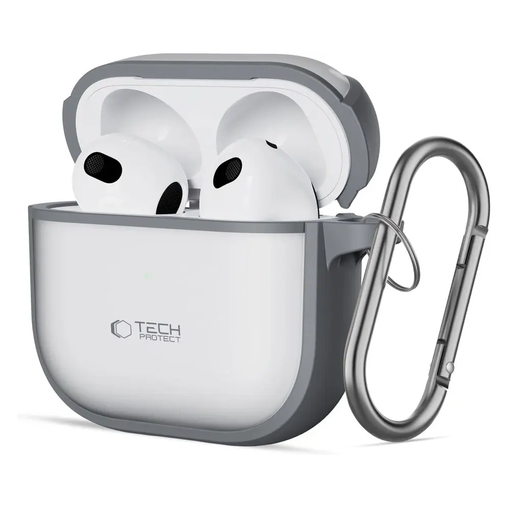 Hurtownia GSM - Etui Tech-Protect Magmat Apple AirPods 4 Matte Grey - THP3450 - {ean13} - Hurt