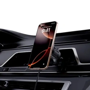 Wholesale Tech-Protect MM15W-V6 Qi2 Magnetic Magsafe Dashboard & Vent Car Mount Wireless Charger 15W Black - THP3451 - {ean13} - Hurt