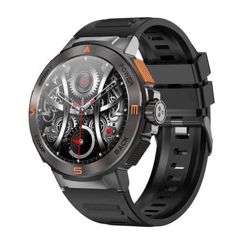 Smartwatch BlitzWolf BW-AT5 AMOLED 1.43" IP67 Bluetooth 5.3 (czarny)