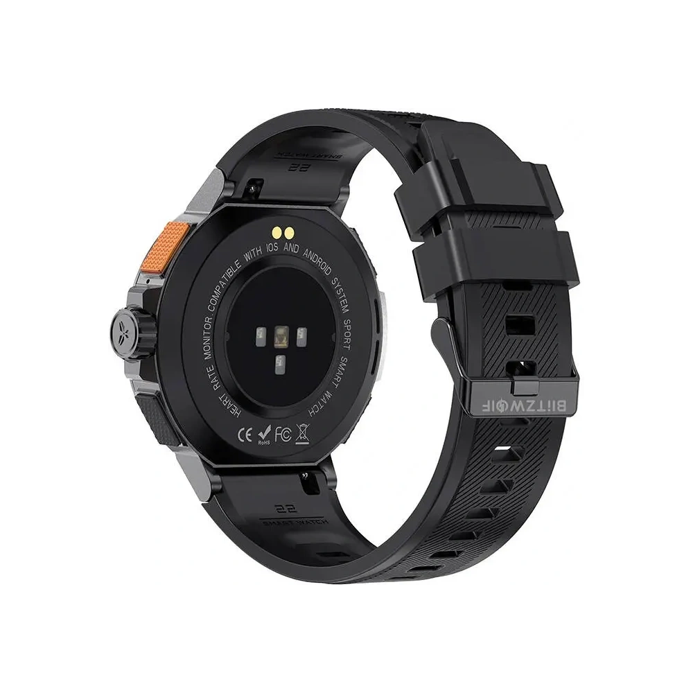 Hurtownia GSM - BlitzWolf BW-AT5 AMOLED 1.43’ IP67 Bluetooth 5.3 ceas inteligent (negru) - BLZ624 - {ean13} - Hurt