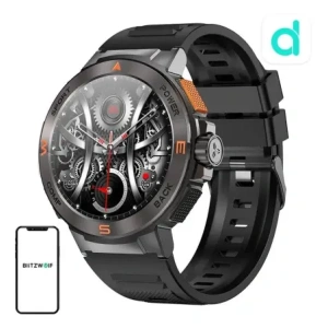 Hurtownia GSM - BlitzWolf BW-AT5 AMOLED 1.43’ IP67 Bluetooth 5.3 okosóra (fekete) - BLZ624 - {ean13} - Hurt
