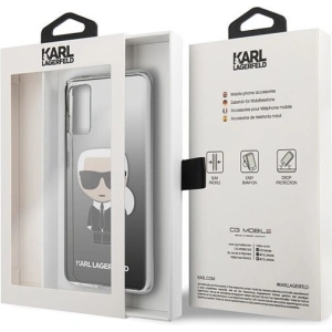Hurtownia GSM - Karl Lagerfeld KLHCS62TRDFKBK S20 G980 czarny/black Karl Ikonik - KLD242BLK - {ean13} - Hurt