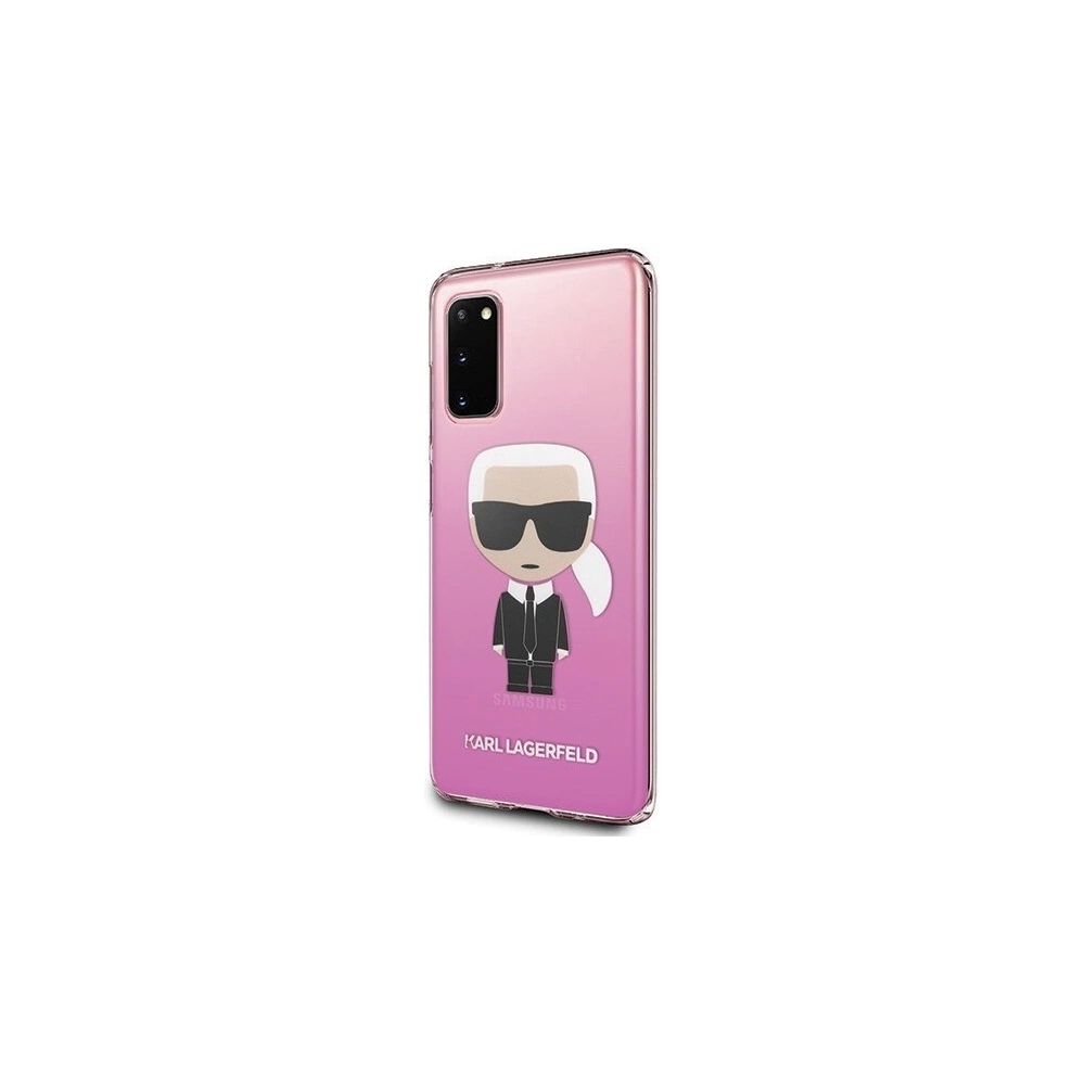 Hurtownia GSM - Karl Lagerfeld KLHCS62TRDFKPI S20 G980 różowy/pink Karl Ikonik - KLD243PNK - {ean13} - Hurt