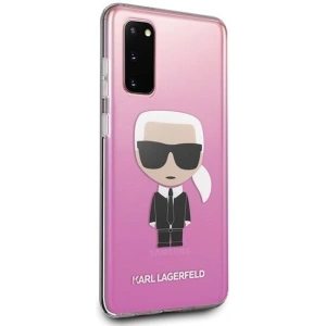 Hurtownia GSM - Karl Lagerfeld KLHCS62TRDFKPI S20 G980 różowy/pink Karl Ikonik - KLD243PNK - {ean13} - Hurt