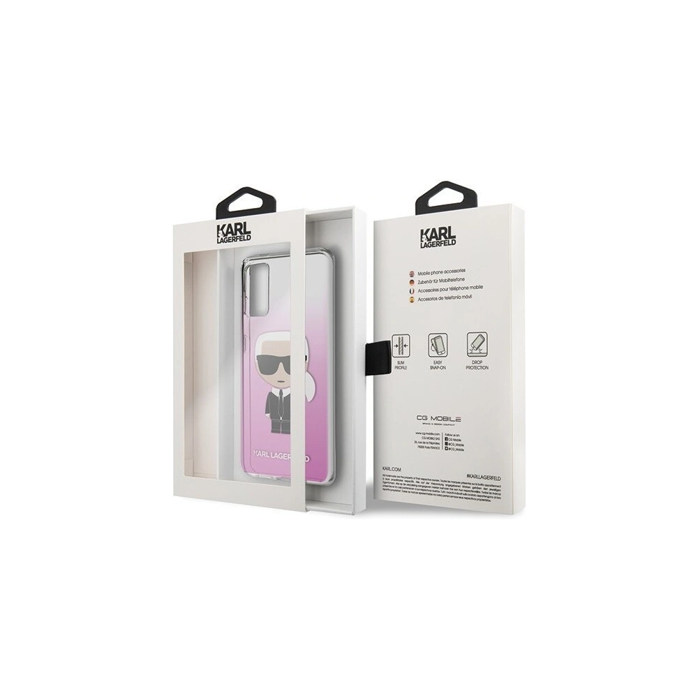 Hurtownia GSM - Karl Lagerfeld KLHCS62TRDFKPI S20 G980 różowy/pink Karl Ikonik - KLD243PNK - {ean13} - Hurt