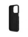Etui Guess GUHCP16LM4DGPK Apple iPhone 16 Pro hardcase Silicone Logo Strass 4G czarny/black