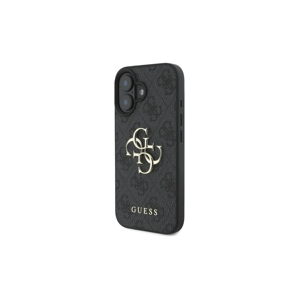 Hurtownia GSM - Guess GUHCP16M4GMGGR Apple iPhone 16 Plus husă dură 4G Logo mare neagră - GUE4100 - {ean13} - Hurt