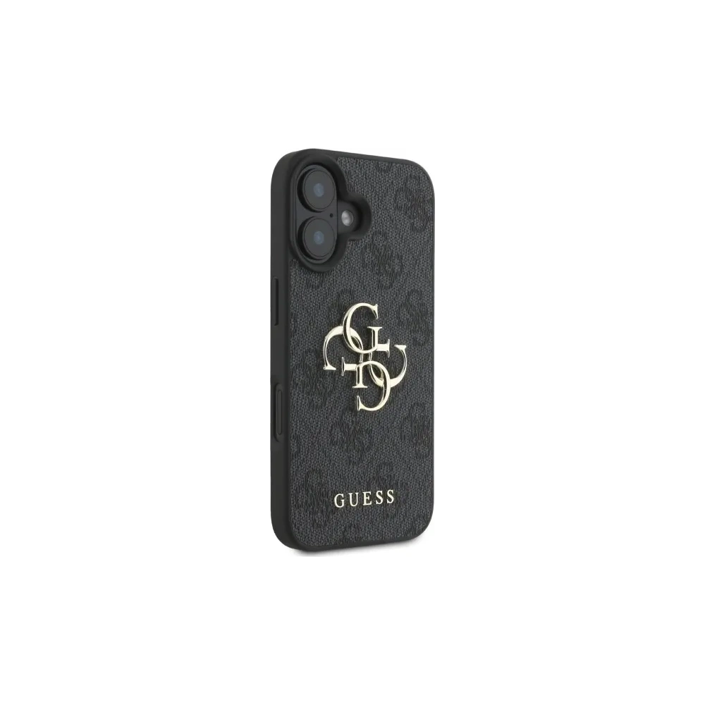 Hurtownia GSM - Guess GUHCP16M4GMGGR Apple iPhone 16 Plus husă dură 4G Logo mare neagră - GUE4100 - {ean13} - Hurt