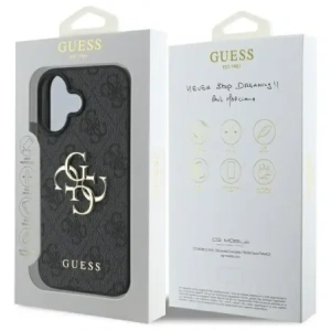 Hurtownia GSM - Guess GUHCP16M4GMGGR Apple iPhone 16 Plus kemény tok 4G Nagy Logó fekete - GUE4100 - {ean13} - Hurt