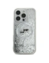 Wholesale Karl Lagerfeld KLHMP16LLGKCSGH Apple iPhone 16 Pro hardcase Liquid Glitter Karl&Choupette Head Magsafe transparent - KLD21798 - {ean13} - Hurt
