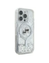 Wholesale Karl Lagerfeld KLHMP16LLGKCSGH Apple iPhone 16 Pro hardcase Liquid Glitter Karl&Choupette Head Magsafe transparent - KLD21798 - {ean13} - Hurt