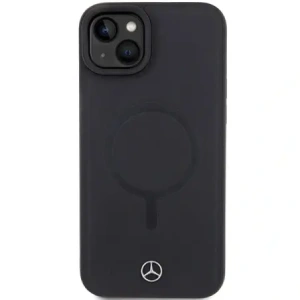 Hurtownia GSM - Mercedes MEHMP15M23RCMK Apple iPhone 15 Plus / 14 Plus hardcase din piele netedă MagSafe negru - MRS226 - {ean13} - Hurt
