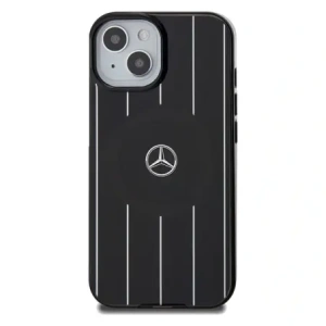 Hurtownia GSM - Mercedes MEHMP15S23HRSK Apple iPhone 15 / 14 / 13 Hardcase Doppelschicht Kreuzlinien MagSafe schwarz - MRS227 - {ean13} - Hurt