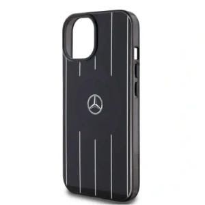 Hurtownia GSM - Mercedes MEHMP15S23HRSK Apple iPhone 15 / 14 / 13 Hardcase Doppelschicht Kreuzlinien MagSafe schwarz - MRS227 - {ean13} - Hurt